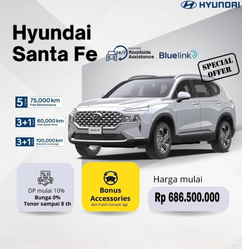 Promo Kredit Hyundai Santa Fe