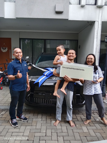 Delivery All New KONA EV an. Bpk Tinus